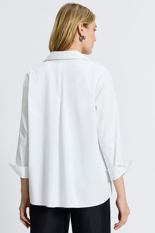 Back of the Agnes long sleeve shirt #color_white