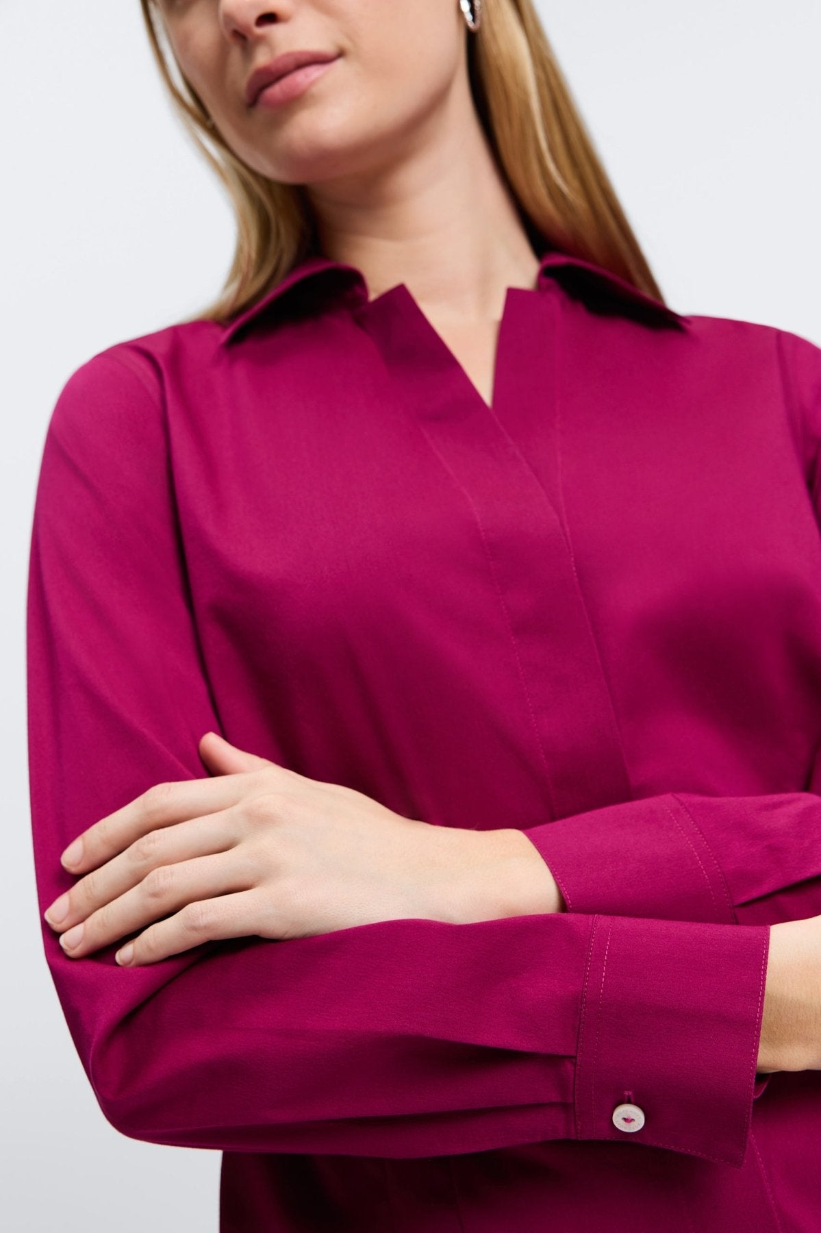 Taylor No Iron Stretch Long Sleeve Shirt