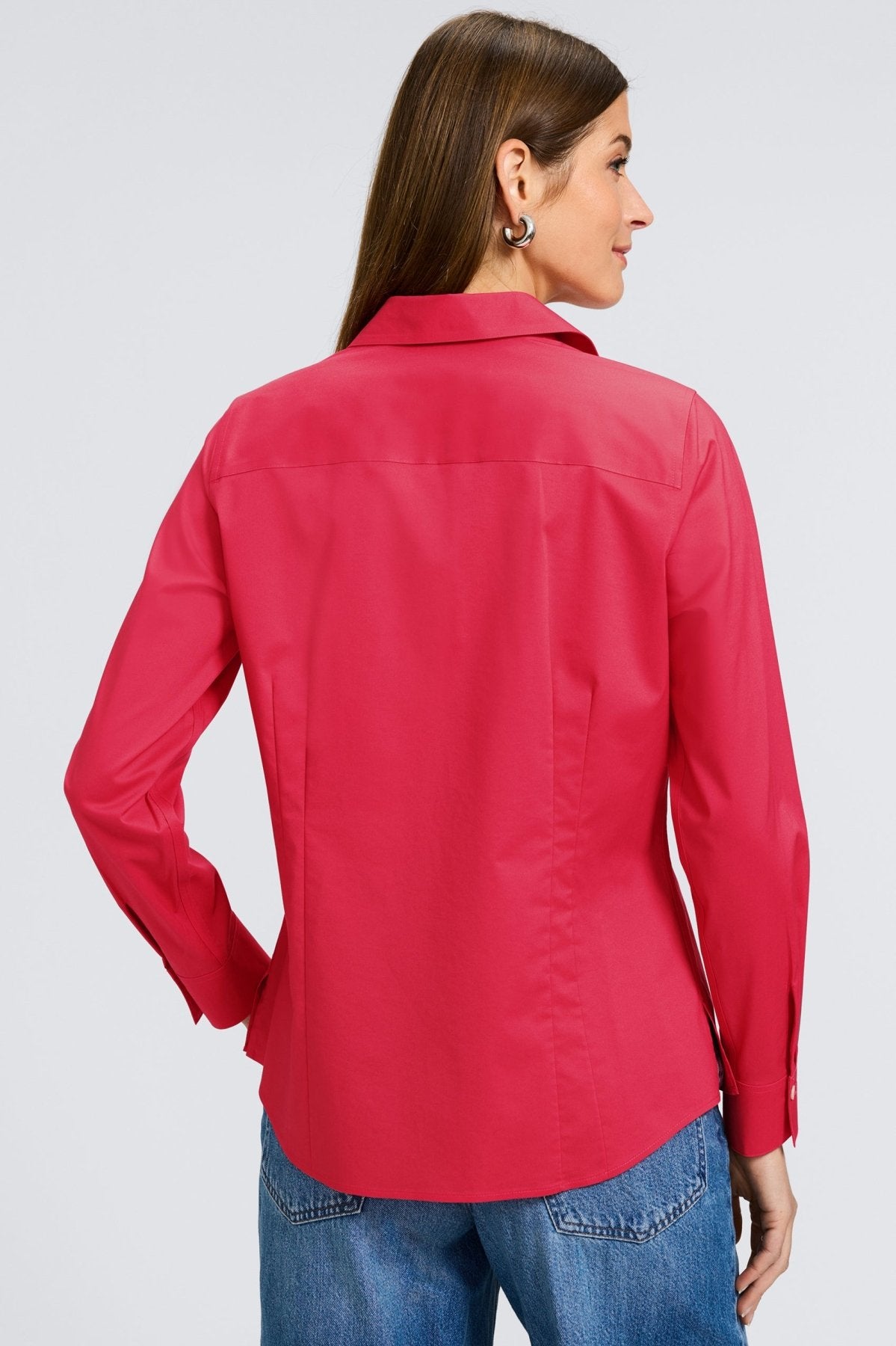 Taylor No Iron Stretch Long Sleeve Shirt