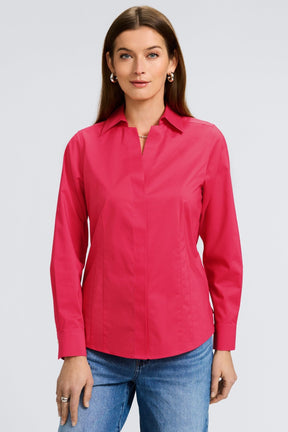 Taylor No Iron Stretch Long Sleeve Shirt