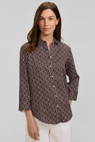 Margie Mod Petal 3/4 Sleeve Shirt