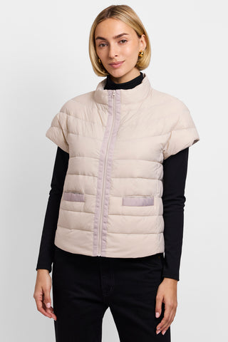 Palm Beach Short Sleeve Puffer