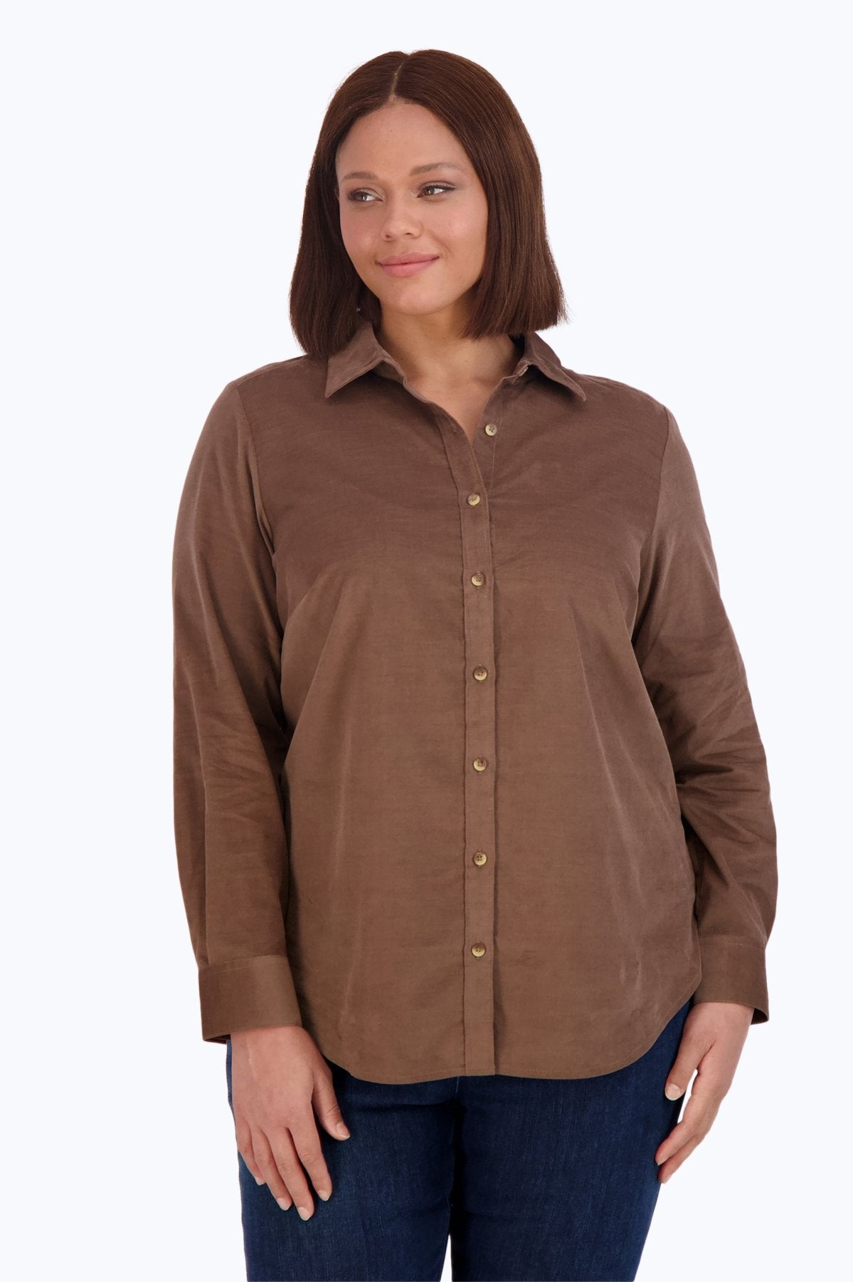 Haven Plus Pinwale Corduroy Long Sleeve Shirt