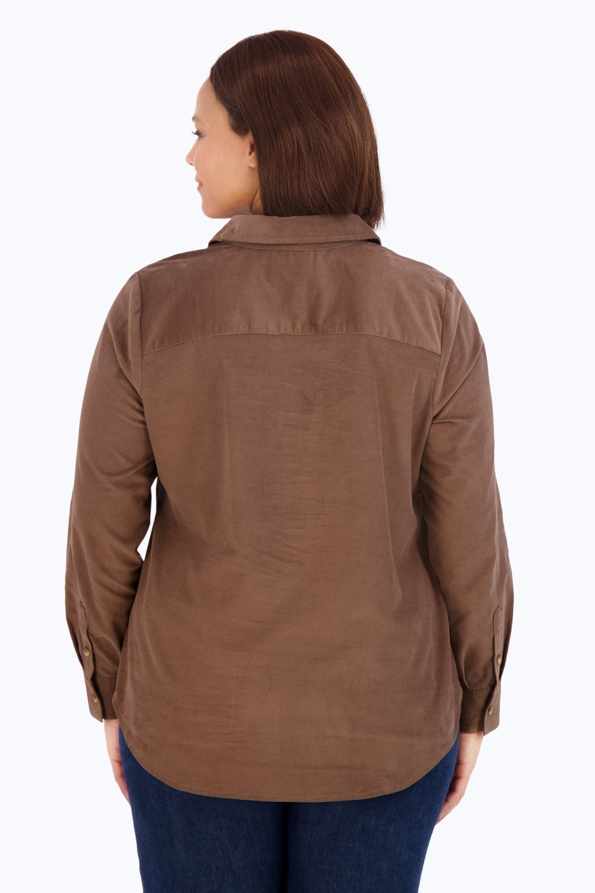 Haven Plus Pinwale Corduroy Long Sleeve Shirt