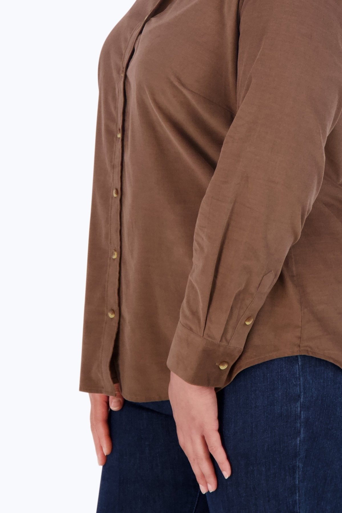 Haven Plus Pinwale Corduroy Long Sleeve Shirt