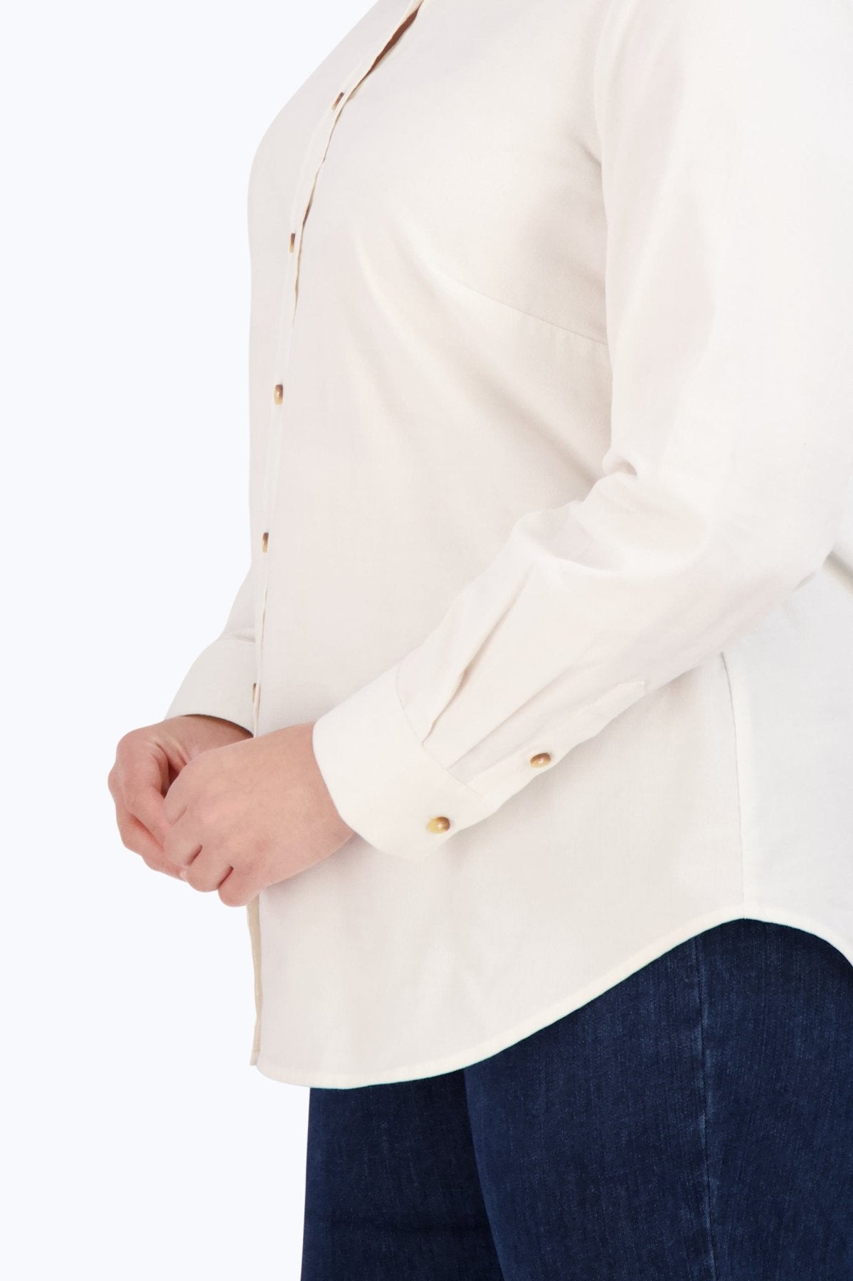 Haven Plus Pinwale Corduroy Long Sleeve Shirt