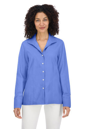 Katie No Iron Pinpoint Long Sleeve Shirt
