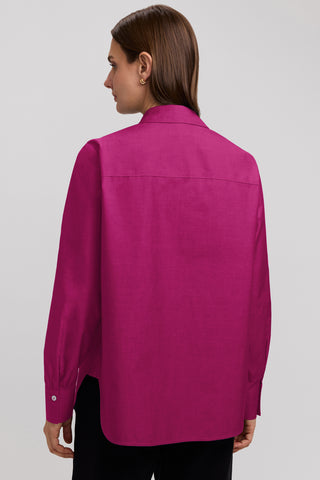 Meghan No Iron Pinpoint Long Sleeve Shirt