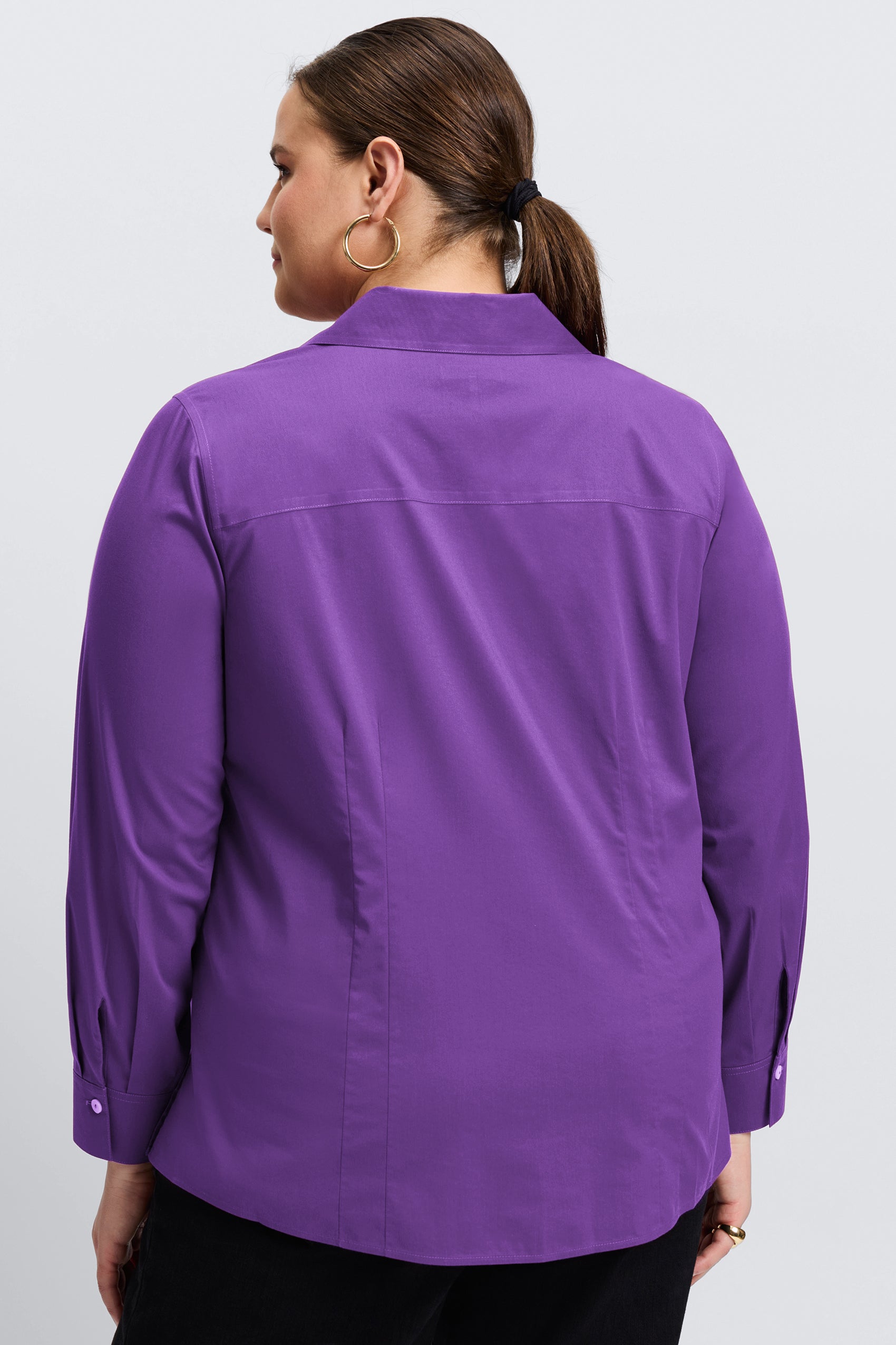 Taylor Plus No Iron Stretch Long Sleeve Shirt
