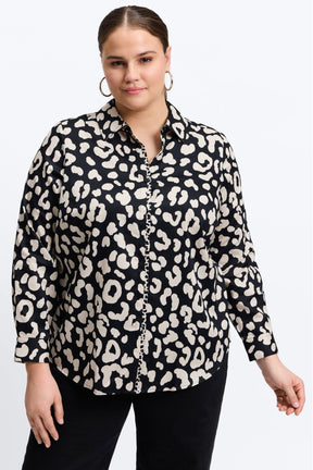 Charlie Plus Cheetah Long Sleeve Shirt