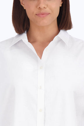 Boyfriend Plus Non-Iron Croc Jacquard Tunic
