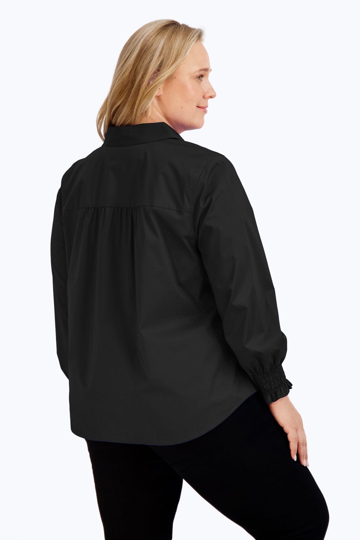Olivia Plus No Iron Stretch 3/4 Sleeve Shirt