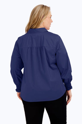 Olivia Plus No Iron Stretch 3/4 Sleeve Shirt