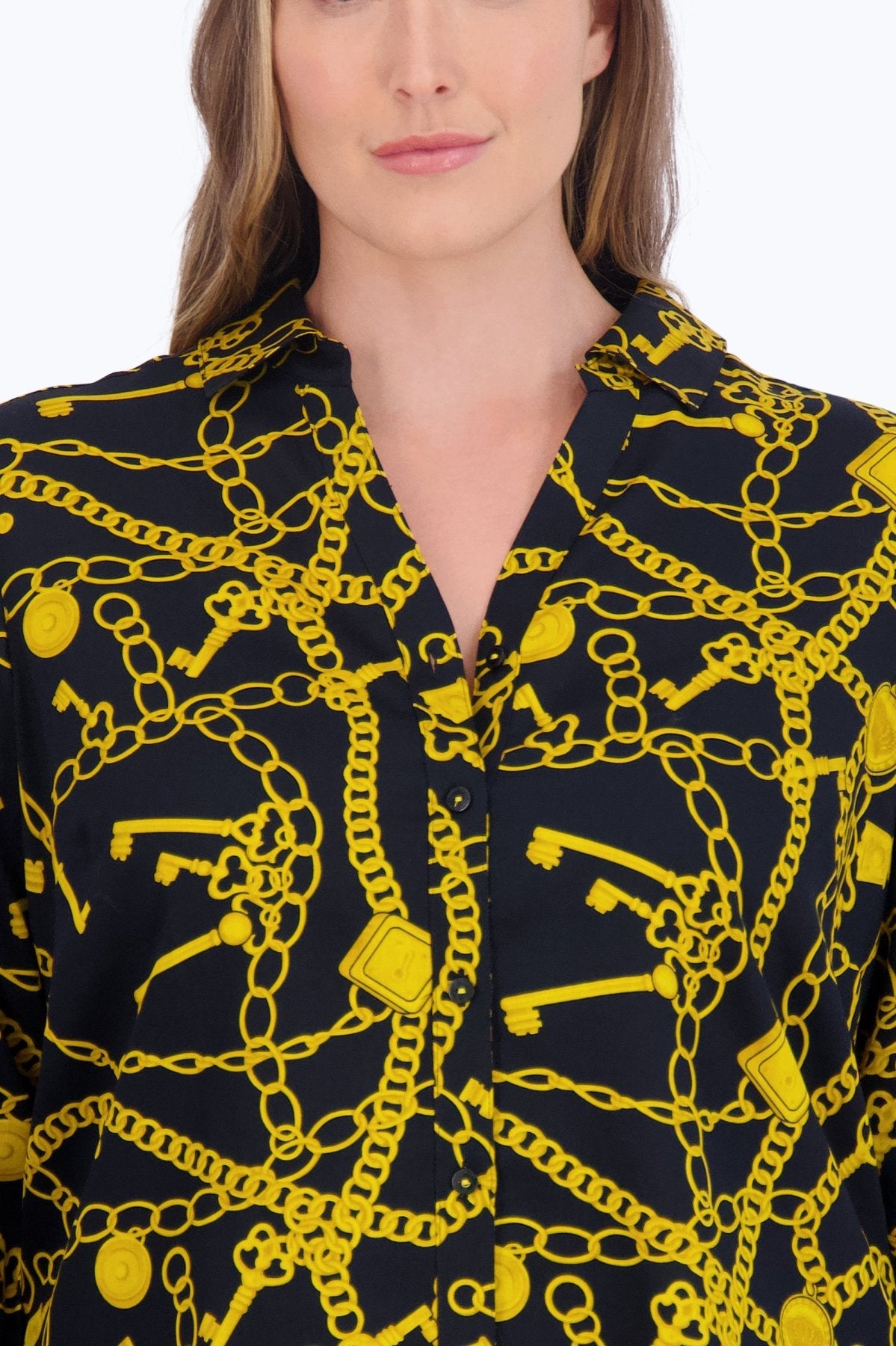 Mary Plus Chain Status Long Sleeve Shirt