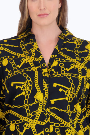 Mary Plus Chain Status Long Sleeve Shirt