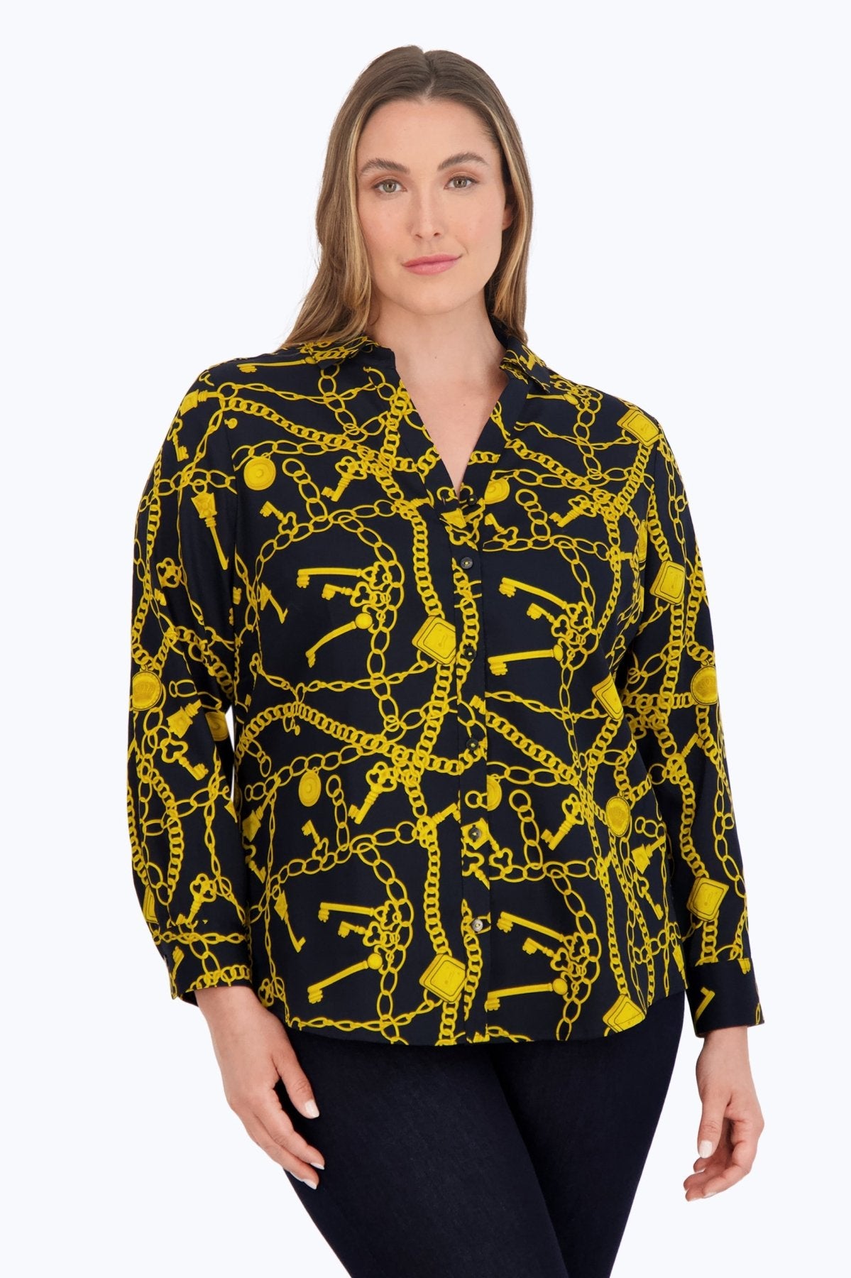 Mary Plus Chain Status Long Sleeve Shirt