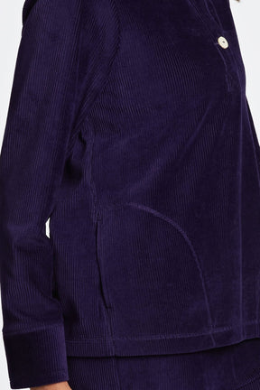 Sammy Plush Cord Long Sleeve Popover Sweater