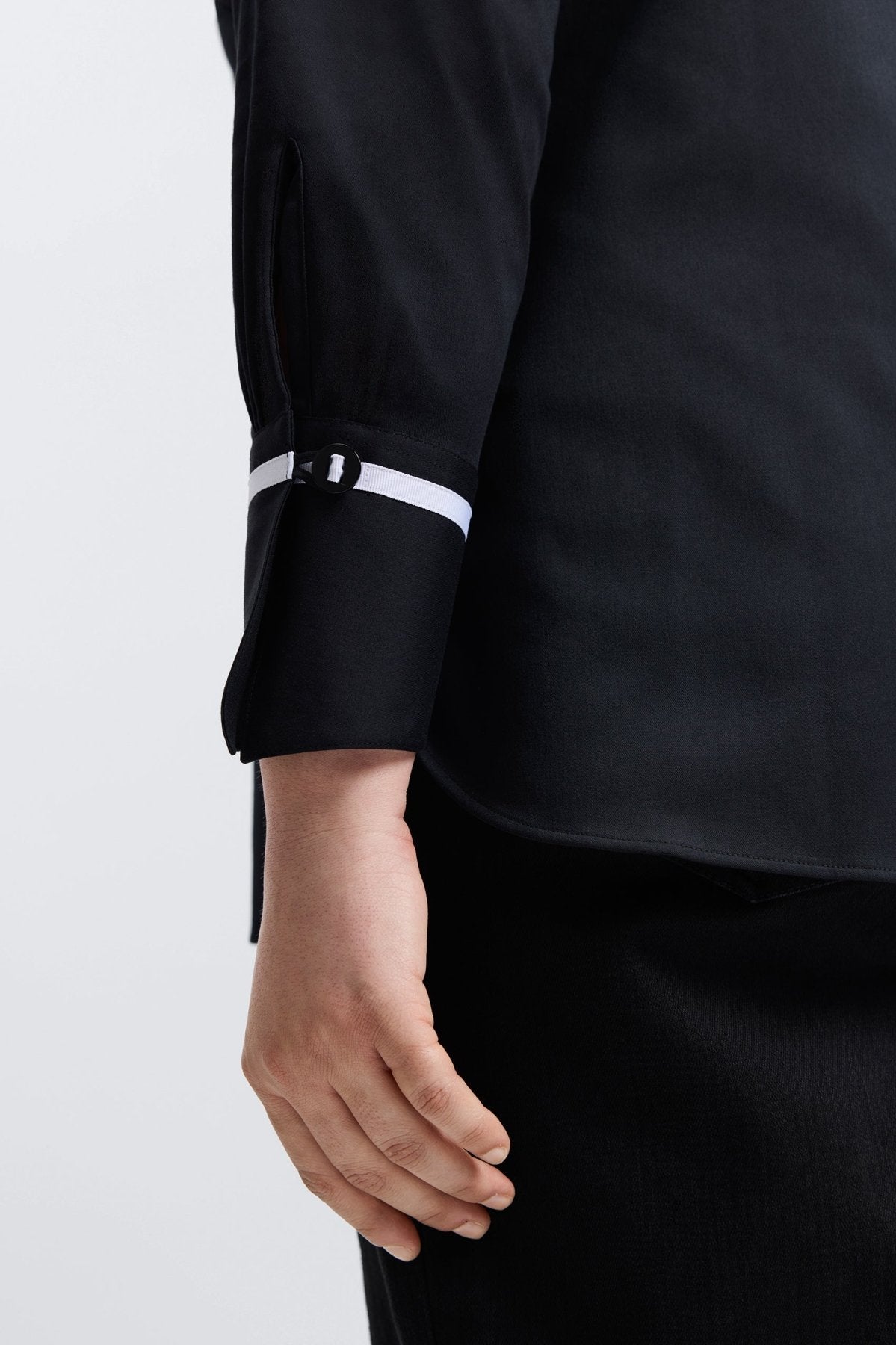 Iris Plus Stretch Matte Sateen No Iron Long Sleeve Shirt