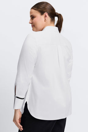 Iris Plus No Iron Stretch Matte Sateen Long Sleeve Shirt