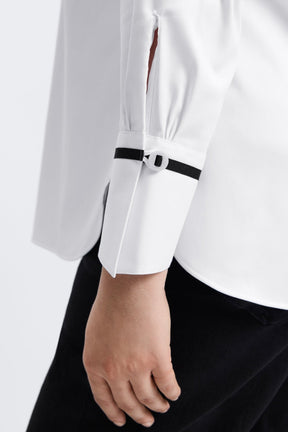 Iris Plus No Iron Stretch Matte Sateen Long Sleeve Shirt