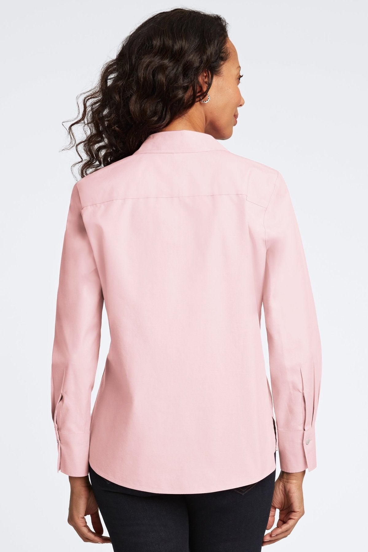Mary No Iron Pinpoint Long Sleeve Shirt