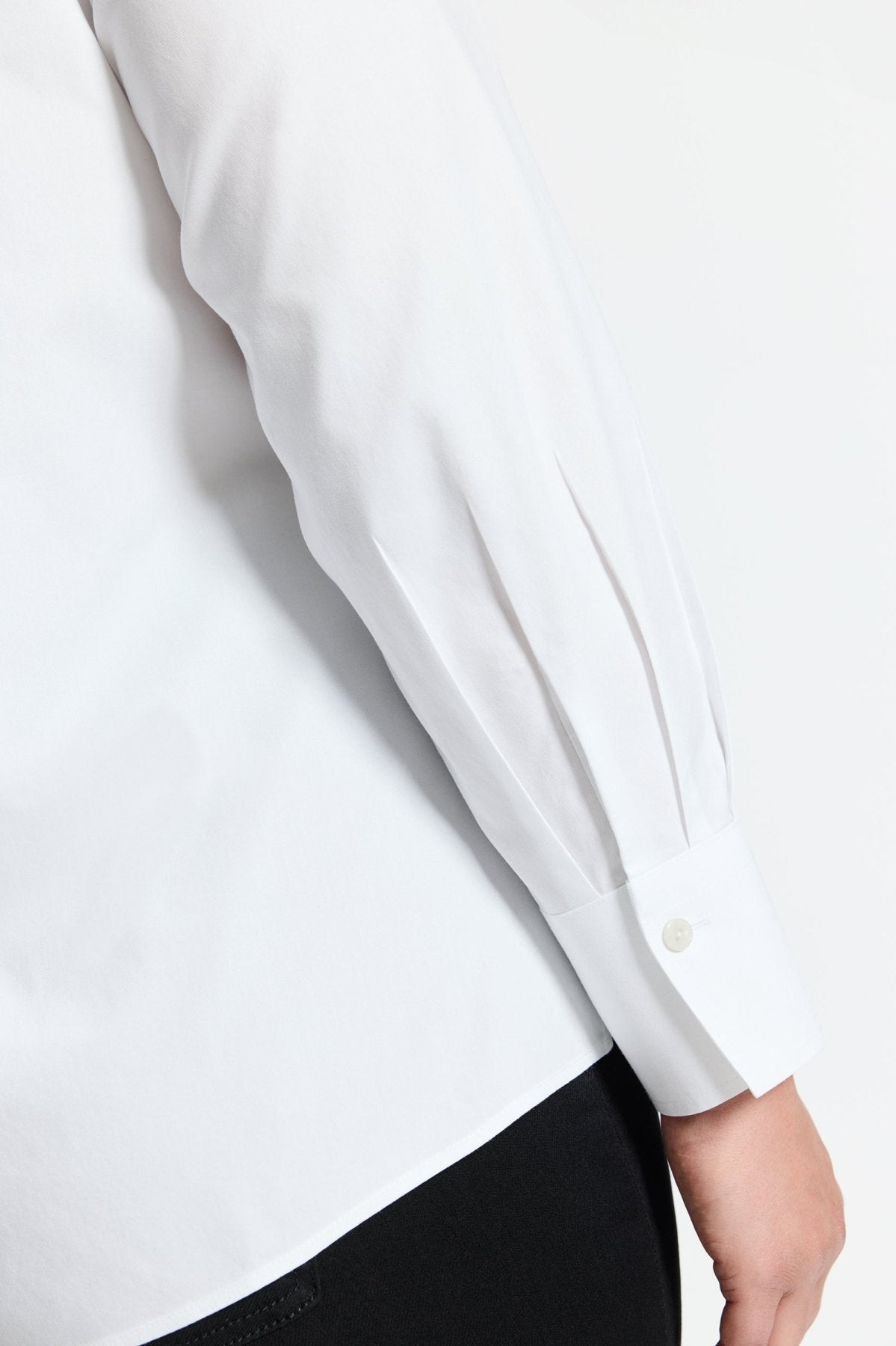 Mary Plus No Iron Pinpoint Long Sleeve Shirt