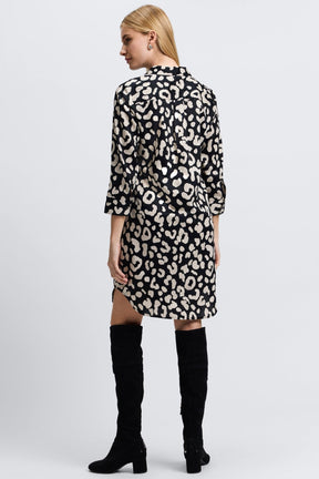 Sloane Cheetah 3/4 Sleeve Dress