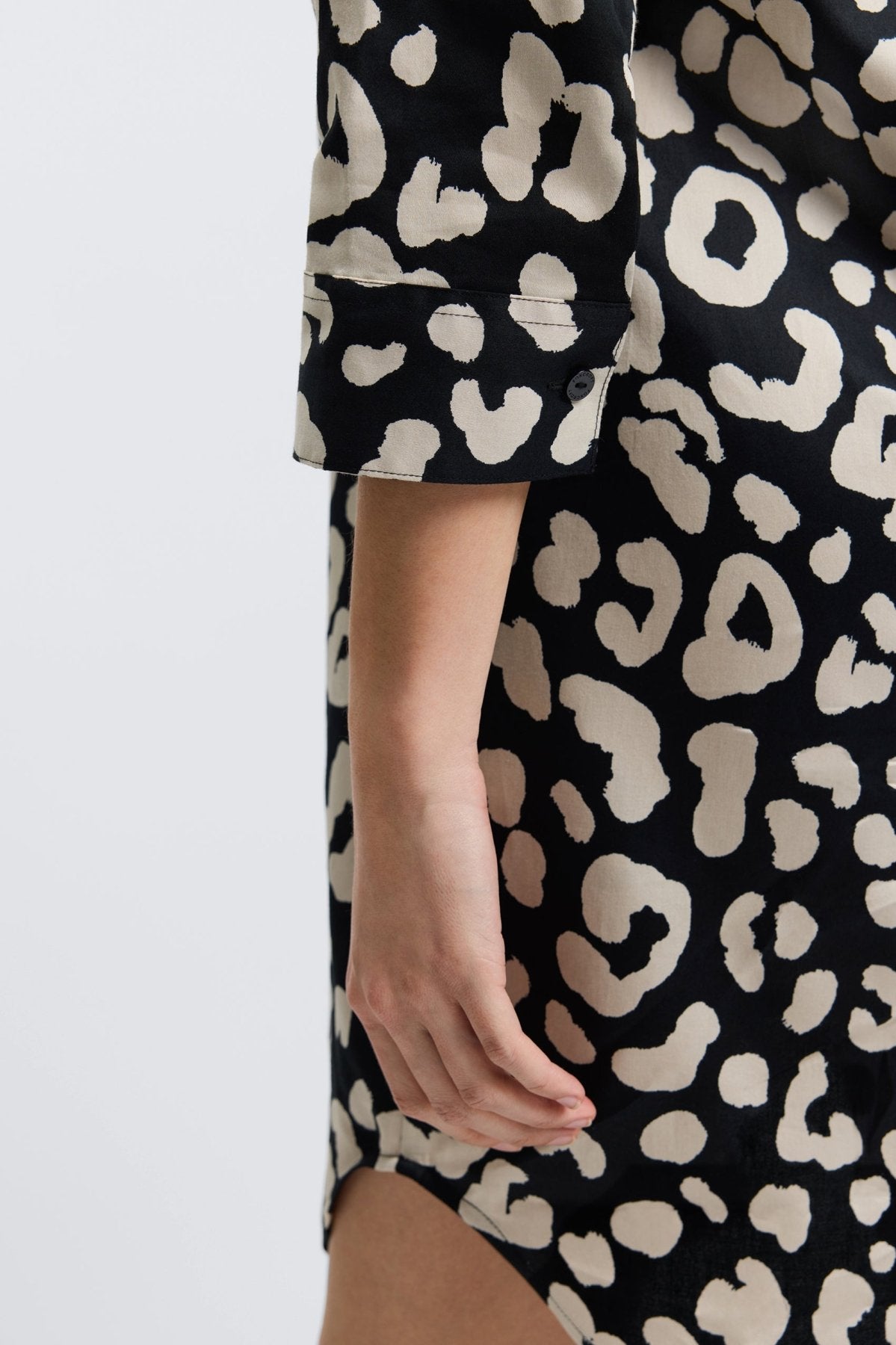 Sloane Cheetah 3/4 Sleeve Dress