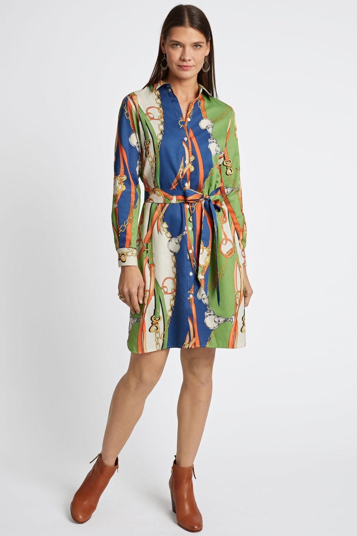 Rocca Status Chain Long Sleeve Dress