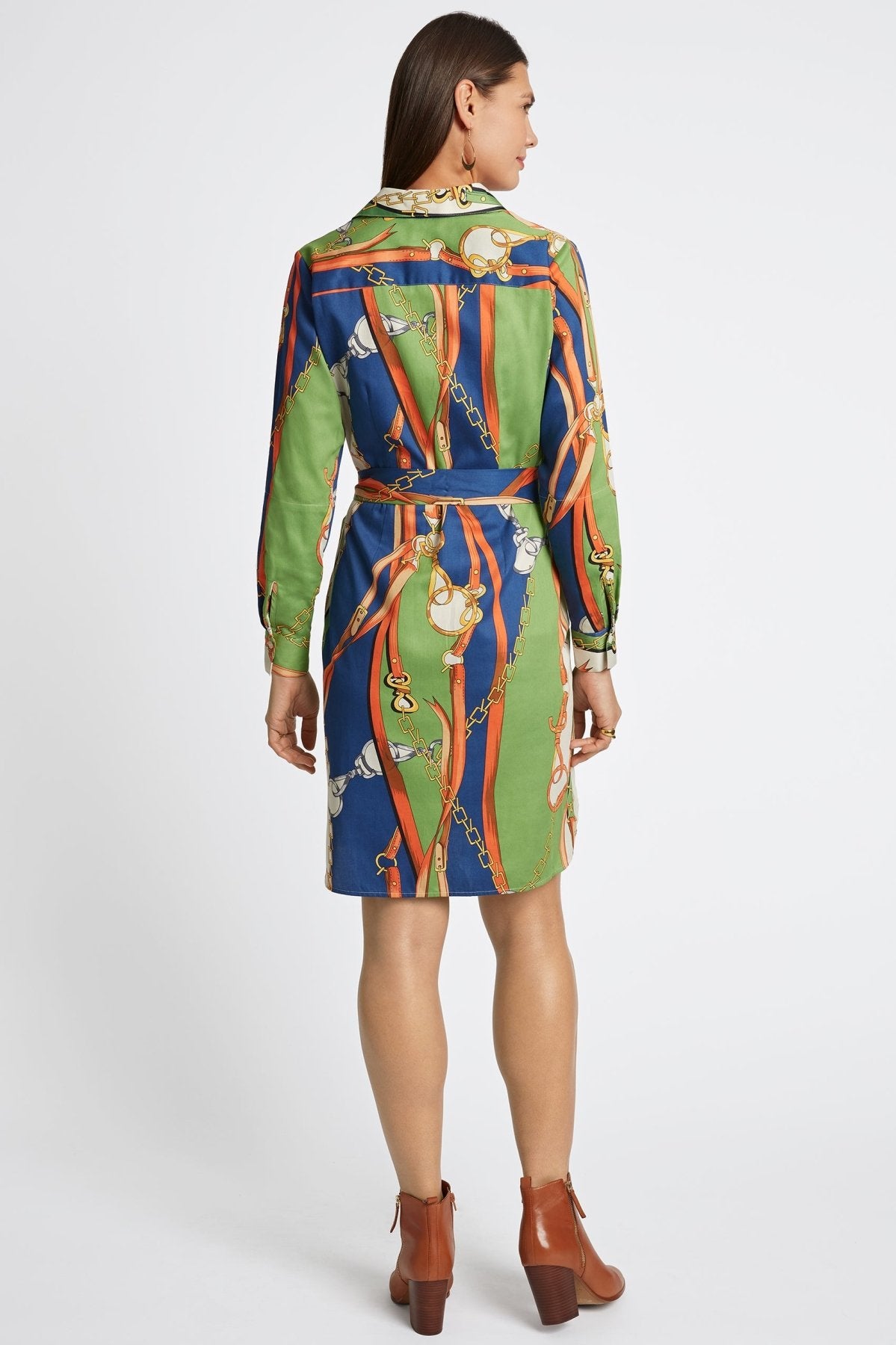 Rocca Status Chain Long Sleeve Dress