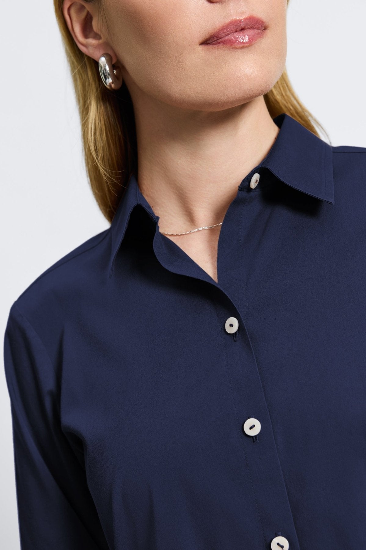 Evelyn No Iron Stretch 3/4 Sleeve Shirt