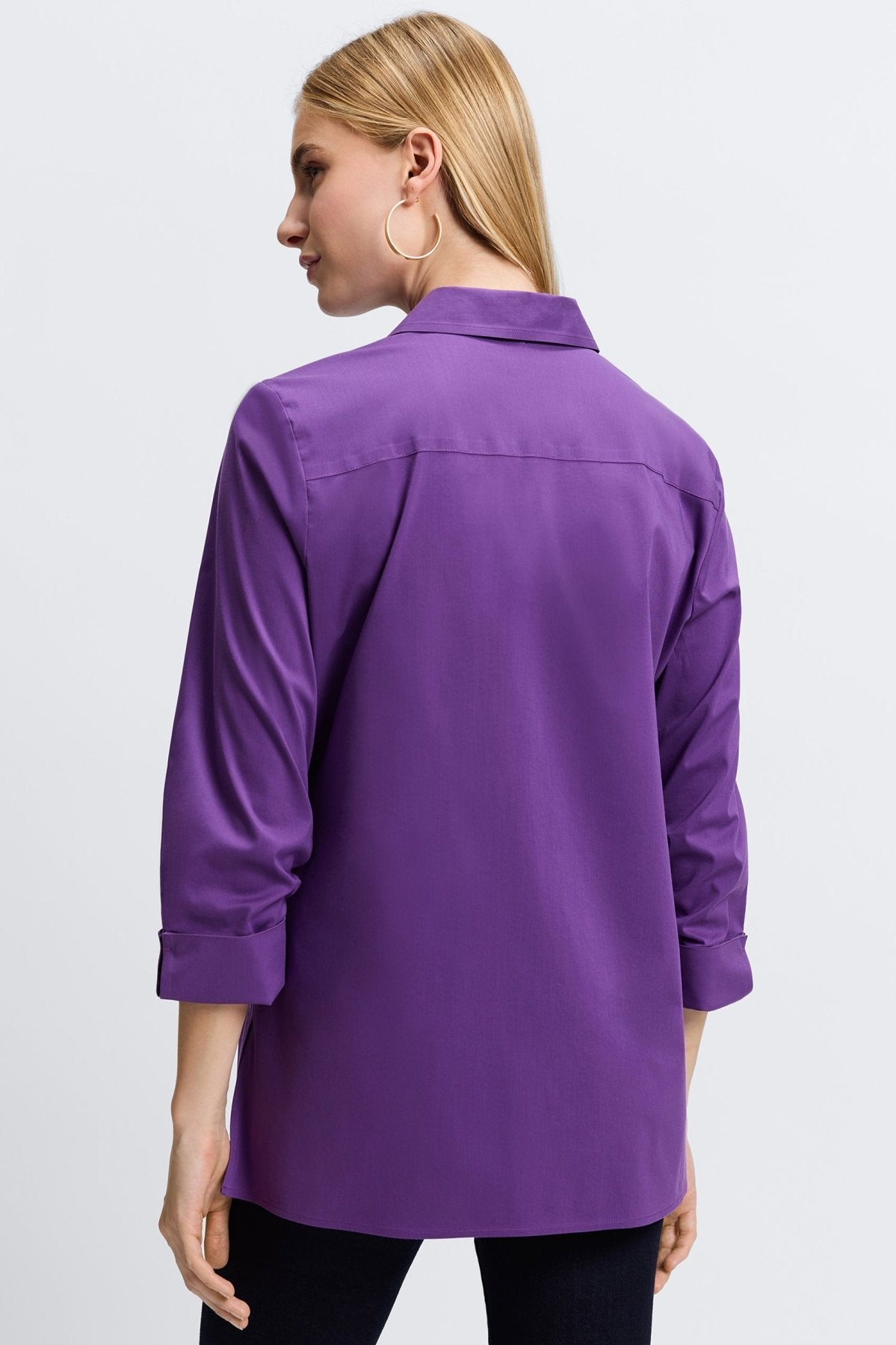 Evelyn No Iron Stretch 3/4 Sleeve Shirt