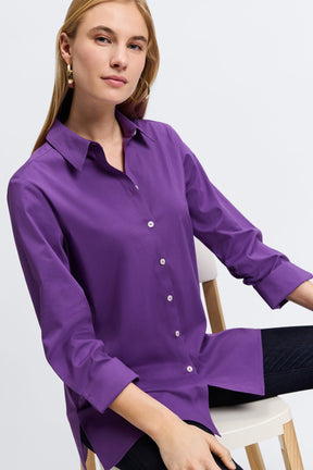 Evelyn No Iron Stretch 3/4 Sleeve Shirt
