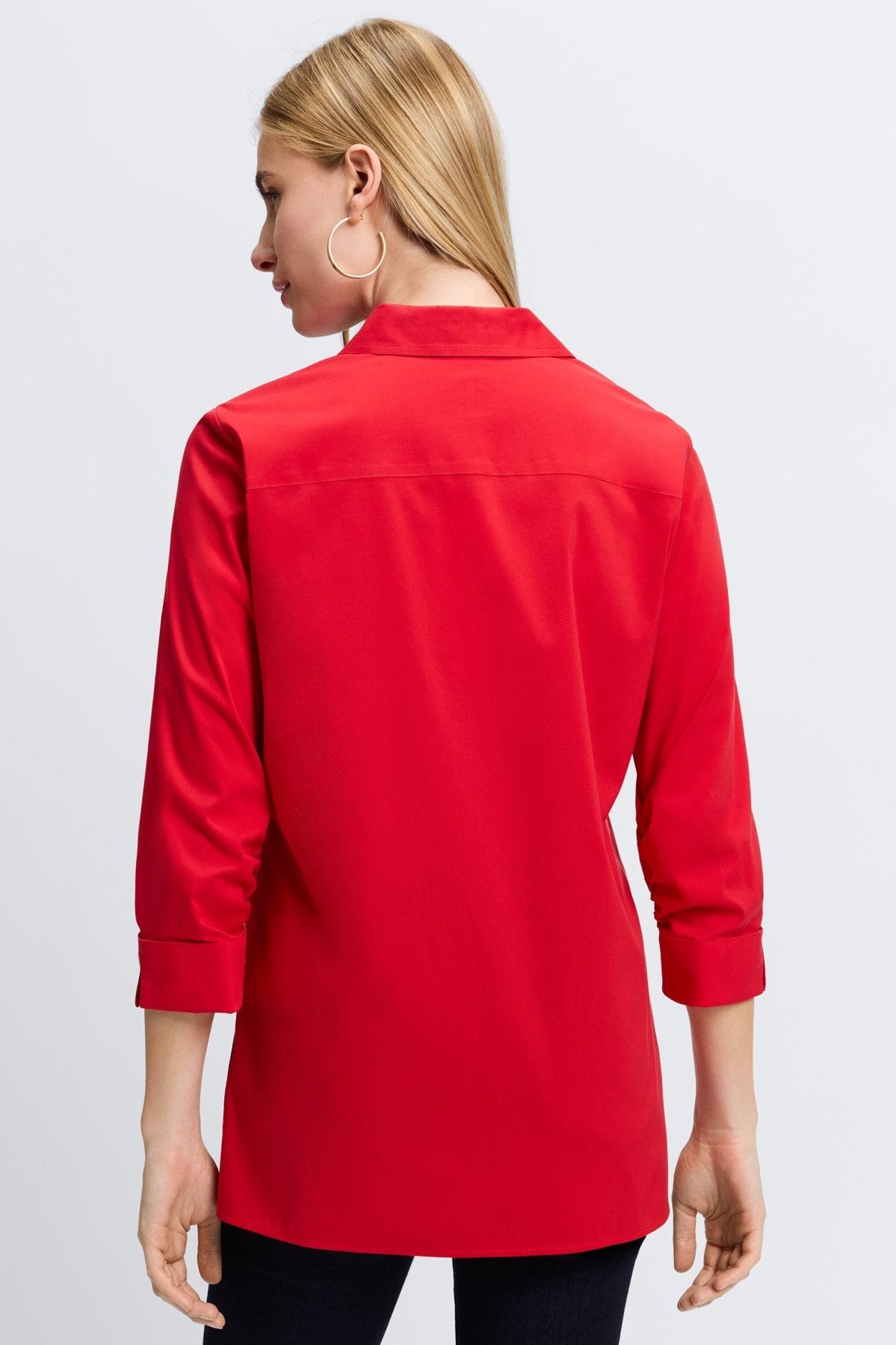 Evelyn No Iron Stretch 3/4 Sleeve Shirt