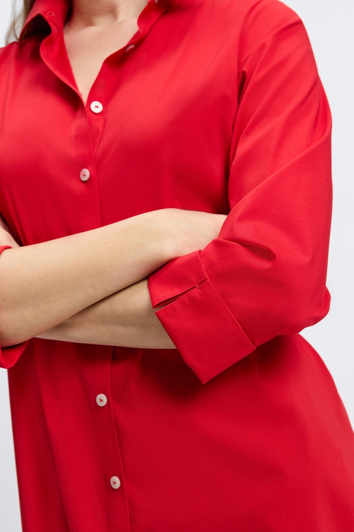 Evelyn No Iron Stretch 3/4 Sleeve Shirt