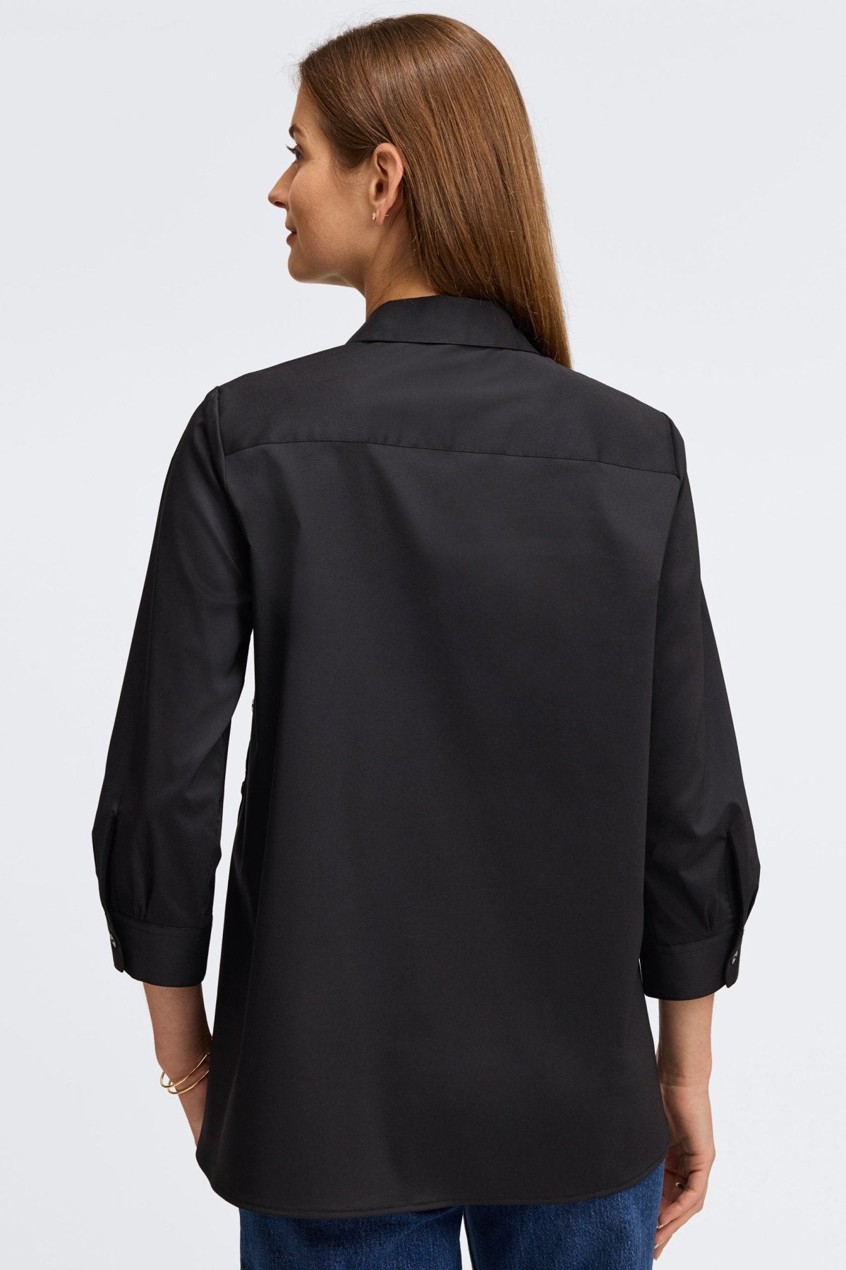 Juliet No Iron Stretch 3/4 Sleeve Shirt