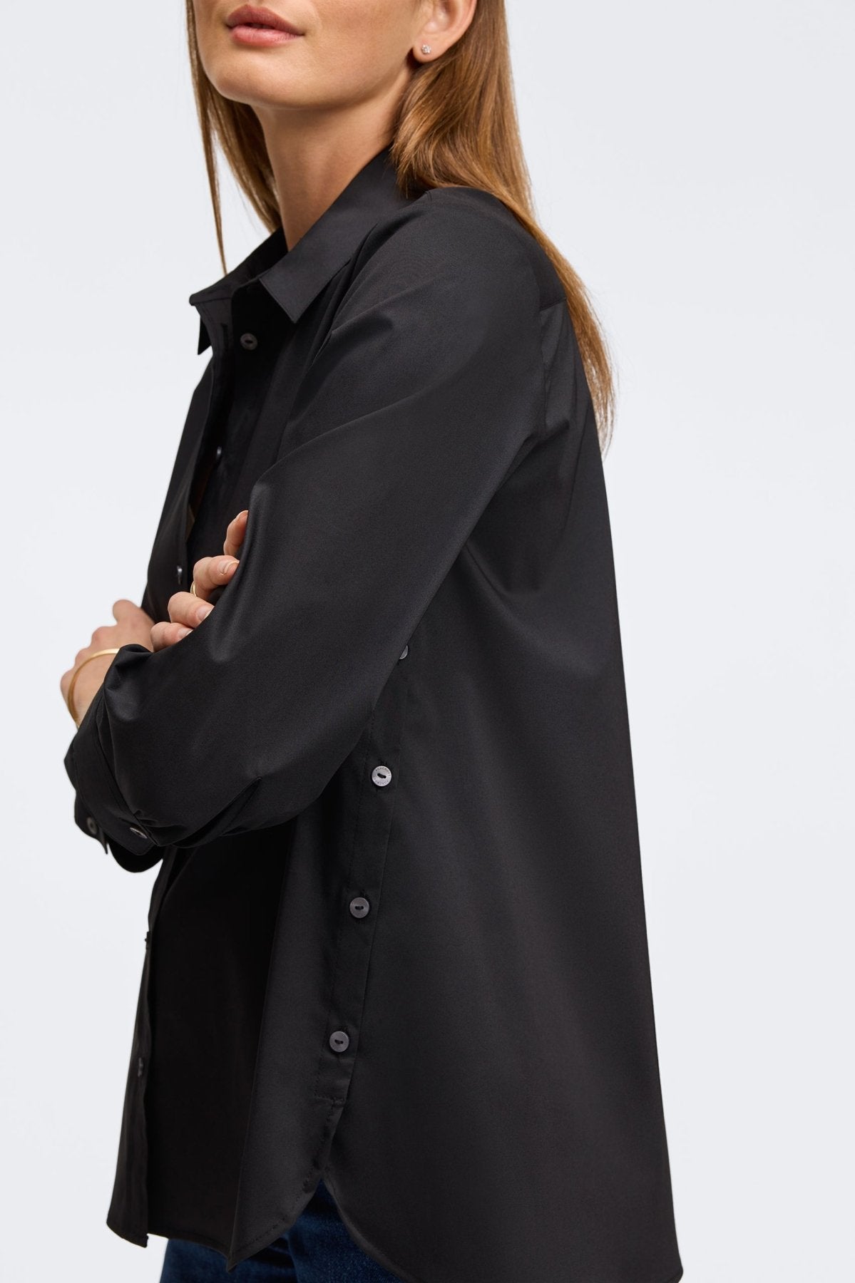 Juliet No Iron Stretch 3/4 Sleeve Shirt