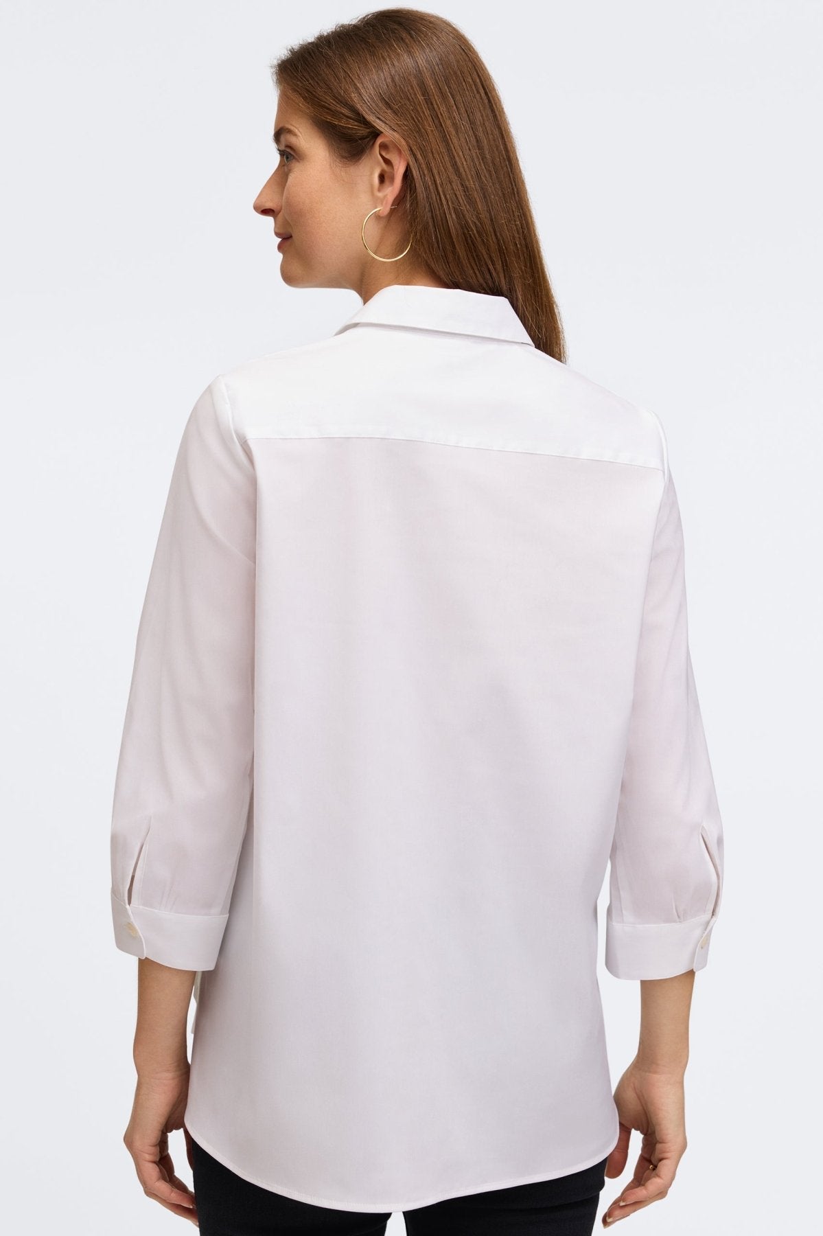 Juliet No Iron Stretch 3/4 Sleeve Shirt