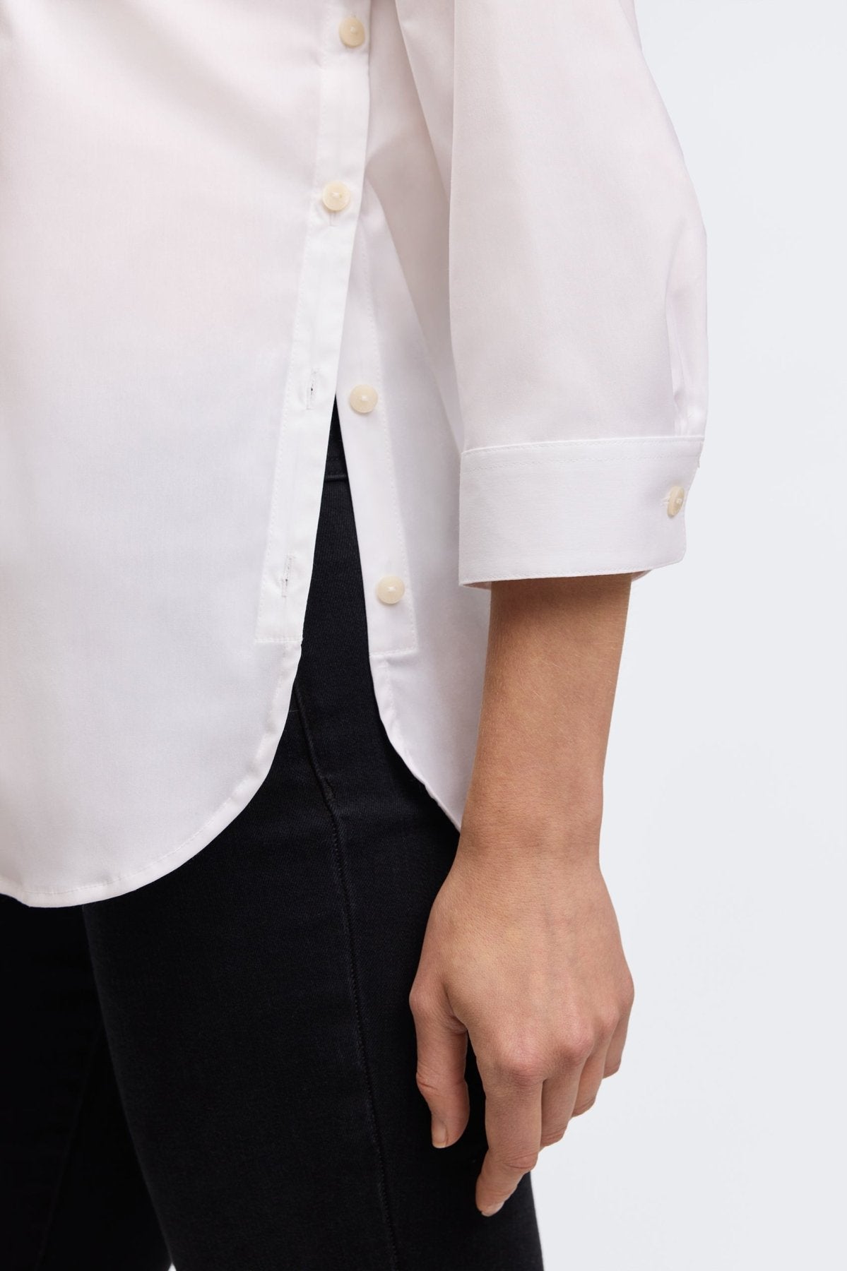 Juliet No Iron Stretch 3/4 Sleeve Shirt