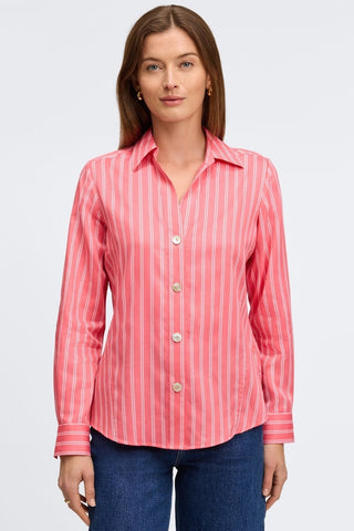 #color_sunkissed coral rope stripe