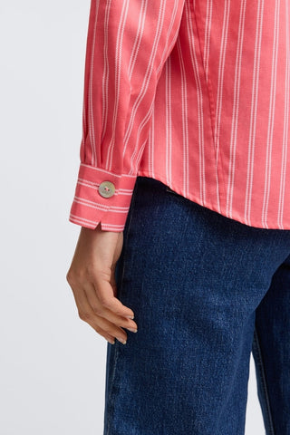 #color_sunkissed coral rope stripe