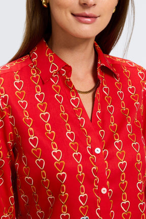 Mary Love Chain 3/4 Sleeve Shirt