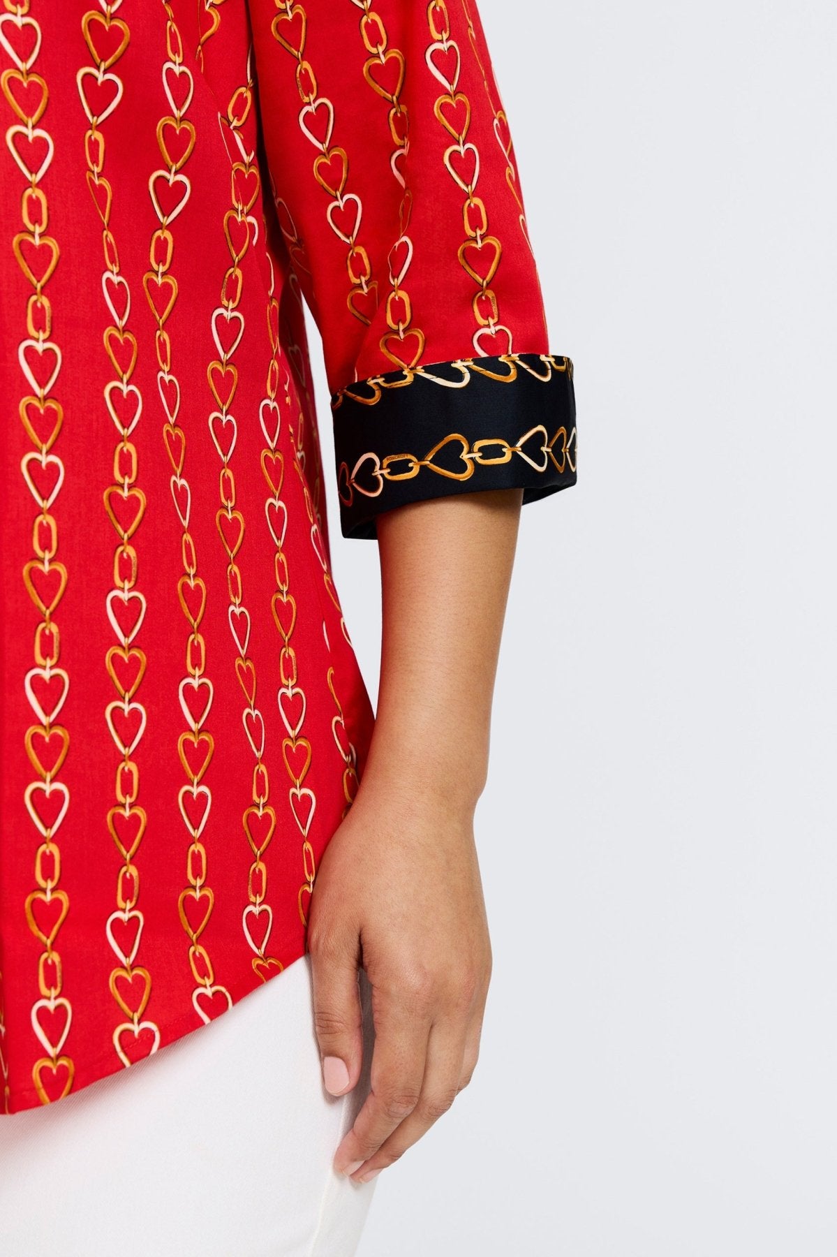 Mary Plus Love Chain 3/4 Sleeve Shirt