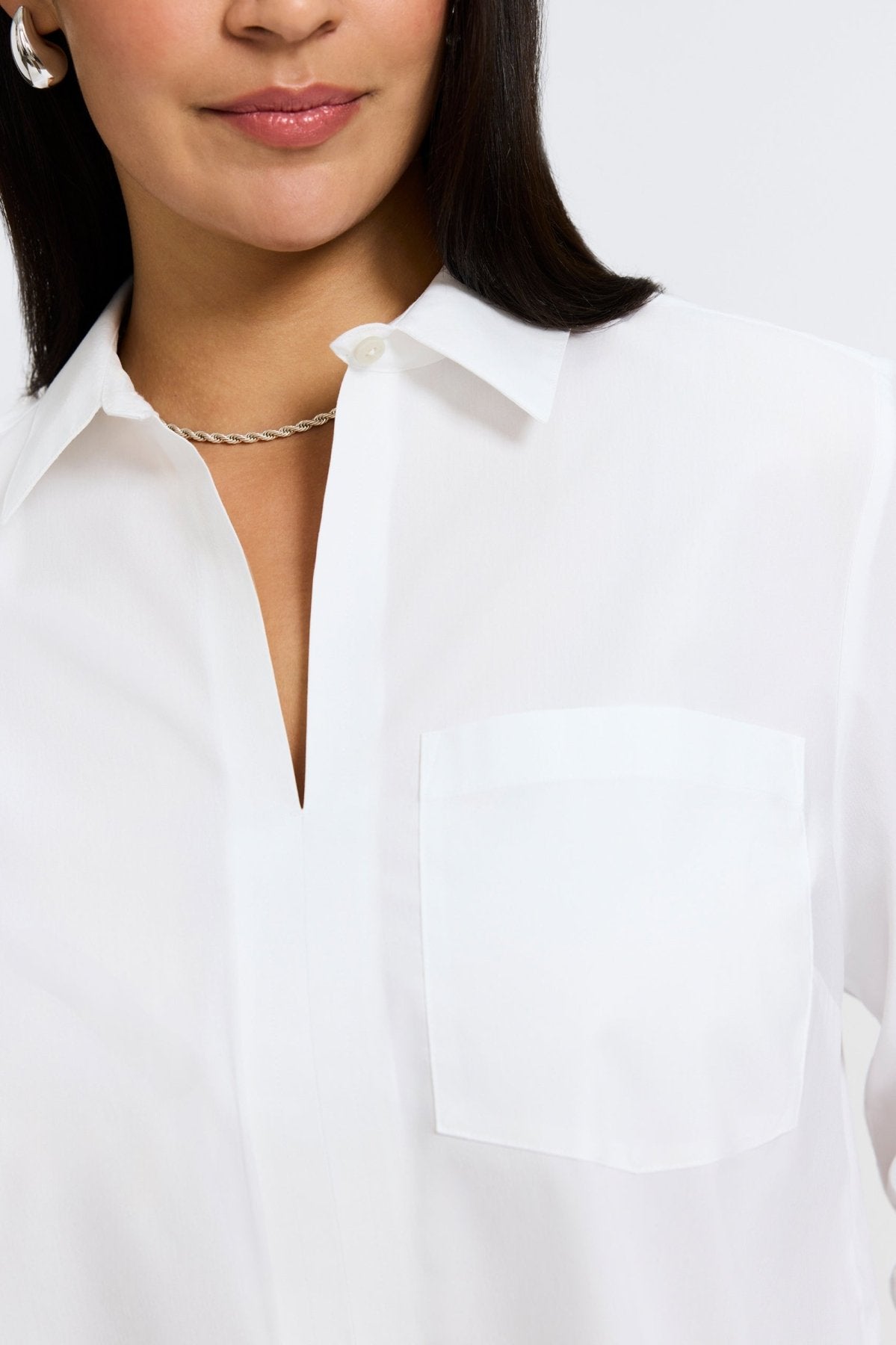Bella Plus No Iron Stretch Long Sleeve Shirt