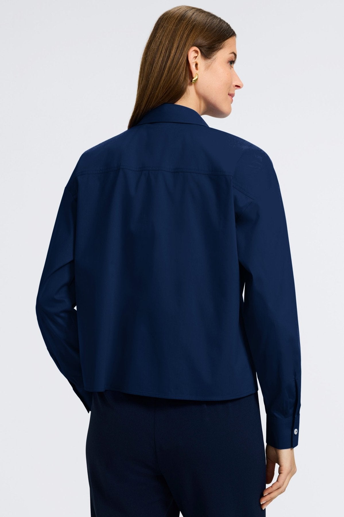 Marina No Iron Stretch Long Sleeve Shirt