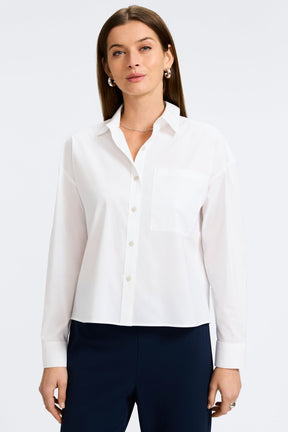 Marina No Iron Stretch Long Sleeve Shirt