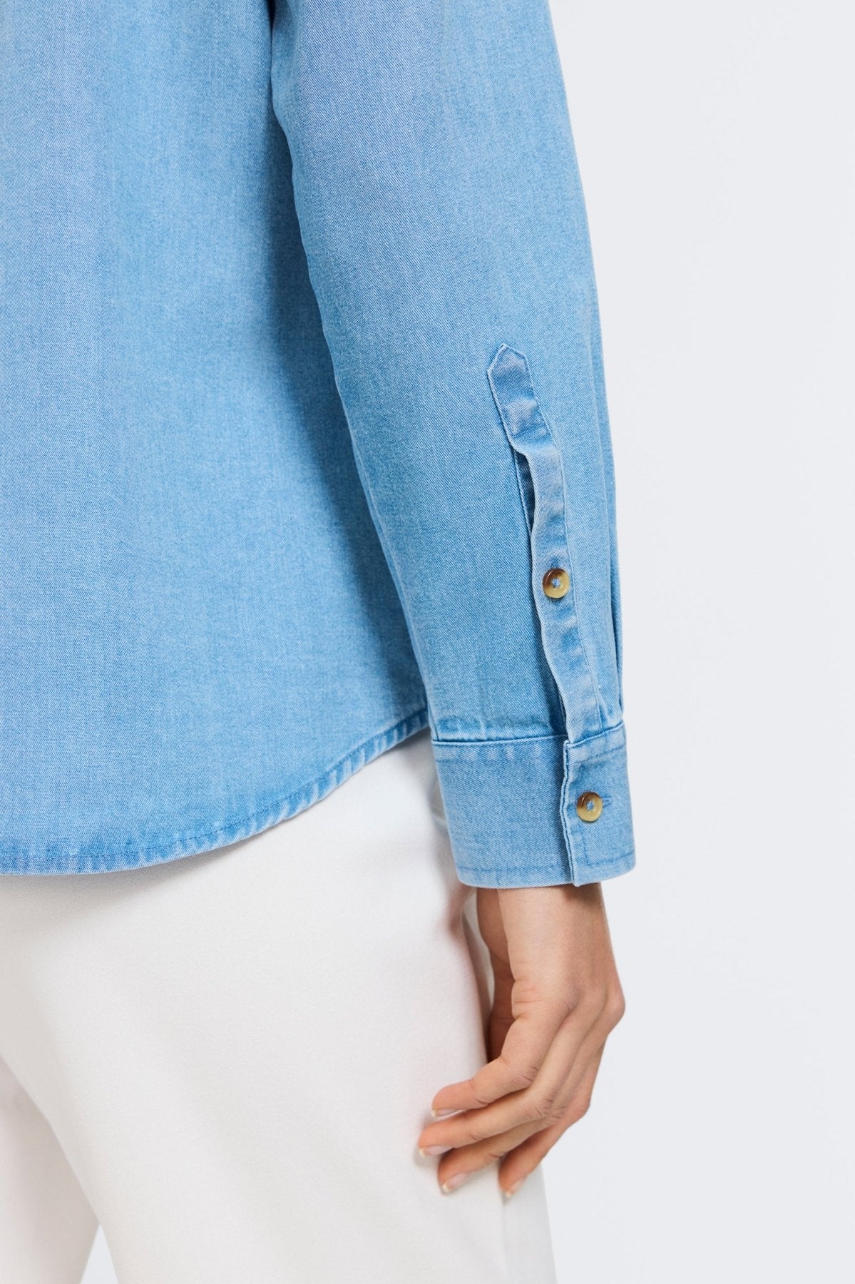 Hampton Tencel® Denim Long Sleeve Shirt