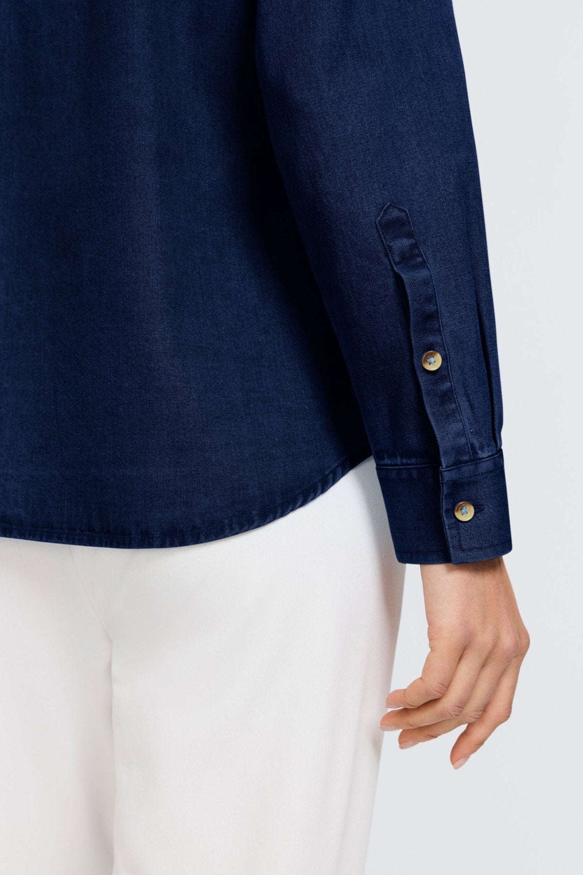 Hampton Tencel® Denim Long Sleeve Shirt