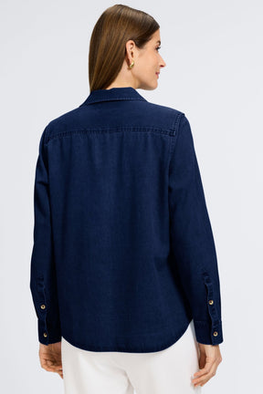 Hampton Tencel® Denim Long Sleeve Shirt
