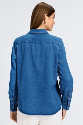Hampton Tencel® Denim Long Sleeve Shirt